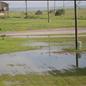 TORRENTIAL RAIN HITS TERRAMAR BEACH GALVESTON ISLAND JUST EAST OF SAN LUIS PASS